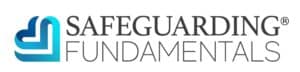 Logo with a stylised blue heart icon on the left, followed by 